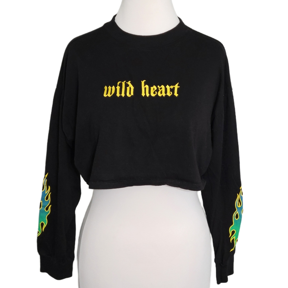 Forever 21 Cropped Long Sleeve